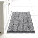 Chenille Bath Mat with Non Slip Backing