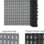 Non Slip Bathtub Mat with Suction Cups - Image 2