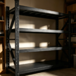 4 Tier Heavy Duty Metal Garage Shelving Unit