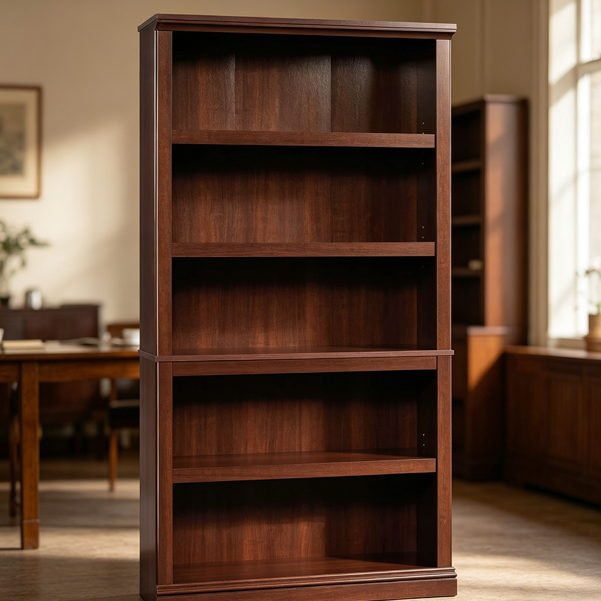 50.1 5 Shelf Bookcase with Select Cherry Finish - Image 1